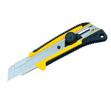 Tajima Rock Hard Dial Lock Utility Knife with 1in - 7 pt Rock Hard blade LC-661